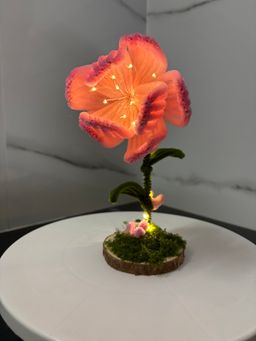 Fairytale pink lamp