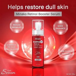 Minako - Retinol Booster Serum Nano Labdose (100g) | Wholesale Skincare Singapore