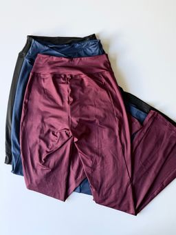 Leggings Flare Contour — Talla M