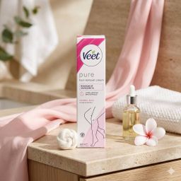 Veet pure hair removal cream normal skin - فييت كريم ازالة الشعر النقي للبشرة العادية 