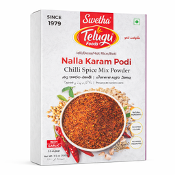 Telugu Foods Nalla Karam Podi 100g