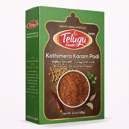 Telugu Foods Kothimera Karam Podi 100g