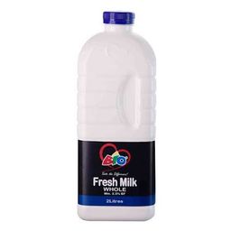 Bio whole fresh milk 2lt