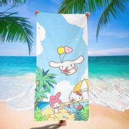 Sanrio bath towel