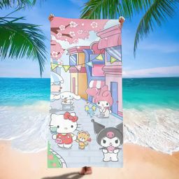 Sanrio bath towel