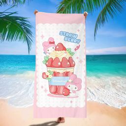 Sanrio bath towel