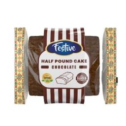 Festive chocolate half pound cake 200g