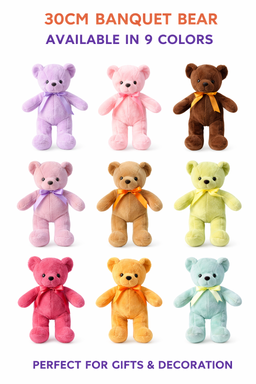 30 CM Colours Teddy Bear 