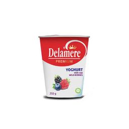 Delamere yoghurt wild berries 250g