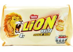 Nestle lion white 4 bar 120g