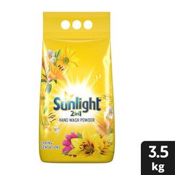 Sunlight 2in1 hand washing powder 3.5kgs