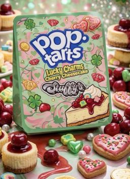 POP TARTS LUCKY CHARMS CHERRY CHESSECAKE