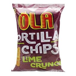Ola tortilla chips lime crunch 200g