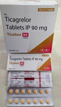 Ticagrelor Tablets 90 Mg Tablet