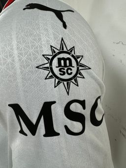 AC Milan 2024/25 Away Shirt (White / Red / Black)