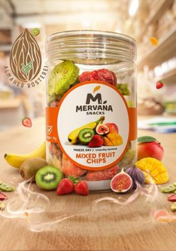 فواكه مجففه بالتبريد مكس