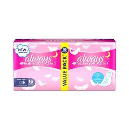 Always maxi thick cotton soft 14's value pack