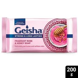 Geisha rose & honey soap 90g