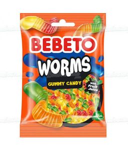Bebeto worms gummy 80g