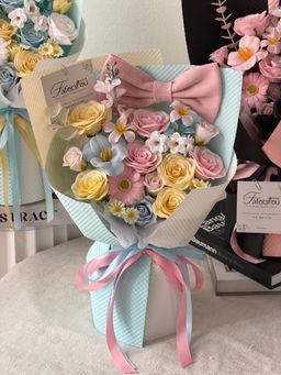 Candy Petals Soap Flower Mixed Bouquet 