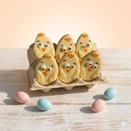 Easter Egg cookies 6 piecs