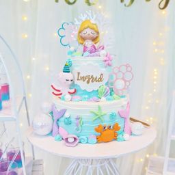 Mermaid Princess Cake