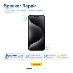 iPhone 15 Pro Max Speaker & Microphone Repair