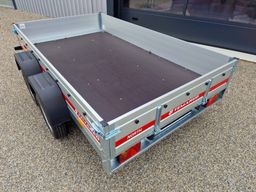 Remolque basculante para equipaje Temared Prakti Alu 2 (doble eje)