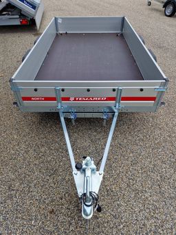 Remolque basculante para equipaje Temared Prakti Alu 2 (doble eje)