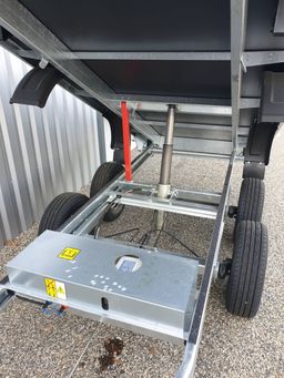 Remolque volquete Debon PW1.2 Lux – Bomba eléctrica