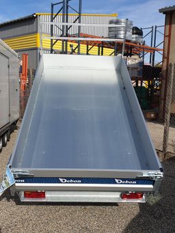 Remolque volquete Debon PW1.2 Lux – Bomba eléctrica