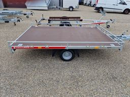 Remolque de plataforma para motos y quads Temared Quad 2 3020C – 1,3 t