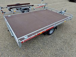 Remolque de plataforma para motos y quads Temared Quad 2 3020C – 1,3 t