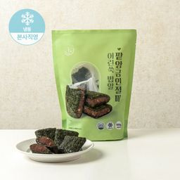 창억떡)어린쑥 밥알 팥인절미500g