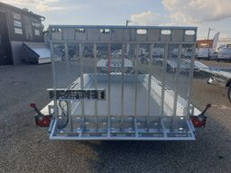 Remolque para maquinaria Temared Builder 3 4018/3 – 3,5 t