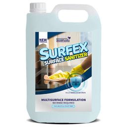 Ecoplus surfex surface sanitizer 5lt
