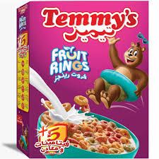 Temmys fruit rings 250g