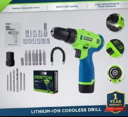 ZENTOR Cordless Drill 10ml ZT030