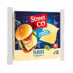 Street & Co cheese slices 12's