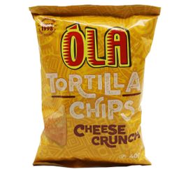 Ola tortilla chips cheese crunch 40g