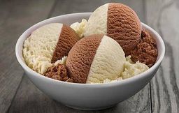 Vanilla chocolate ice cream cup 100ml