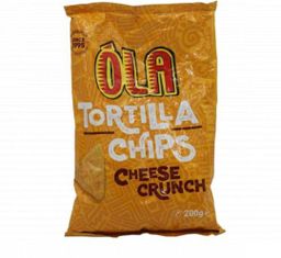 Ola tortilla chips cheese crunch 200g