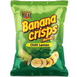 Tropical heat banana crisps salted 200g