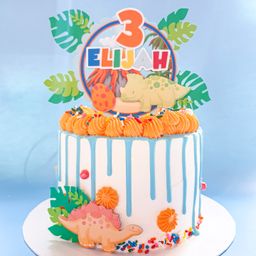 Dino Cuties Celebration Cake