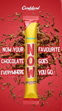 Now chocolate paste tubes 5's