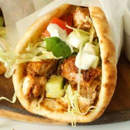 Chicken shawarma wrap