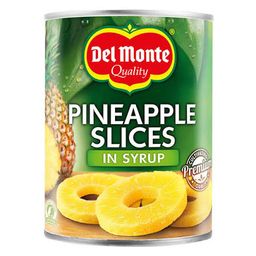 Delmonte pineapple slices in syrup 432g