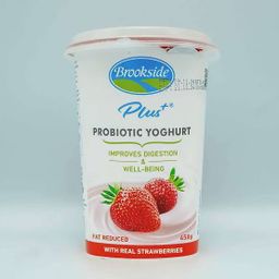 Brookside probiotic yoghurt strawberry 450g