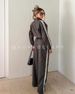 Set Pantera Print, Campera y Pantalón 