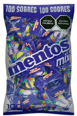 CARAMELO MENTOS MIX BSA C/100 PZS